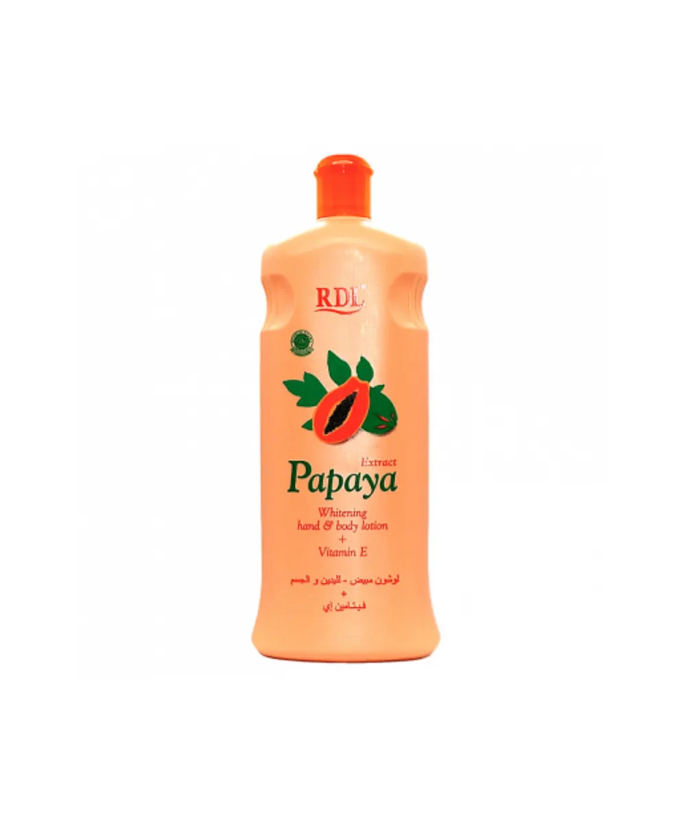 لوشن مرطب الجسم بابايا مع فايتمين اي 600 مل - Papaya Body Moisturizing Lotion with Vitamin E 600ml