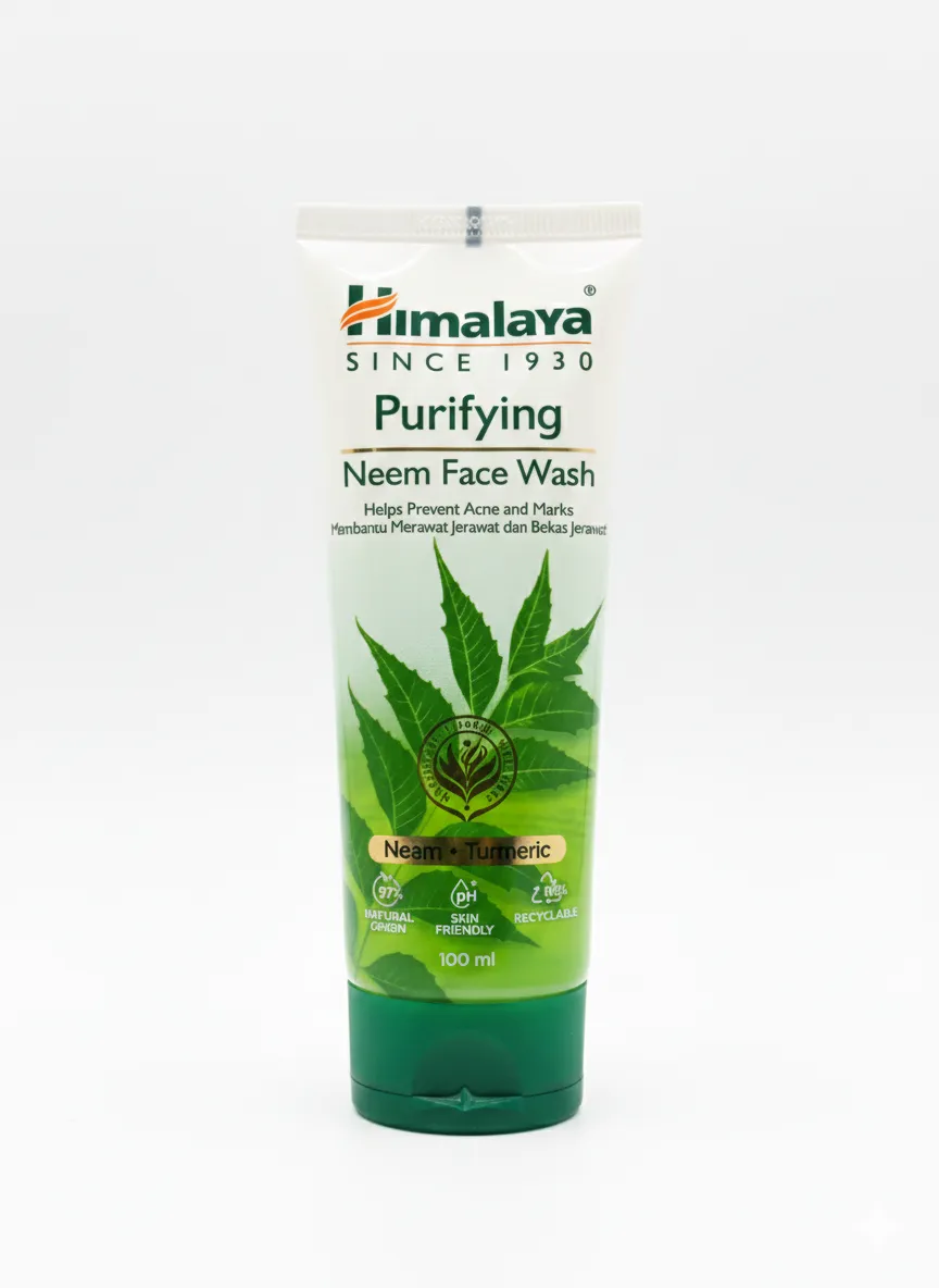 غسول الوجه هملايا بالنيم صباع 100 مل - Himalaya Neem Face Wash Tube