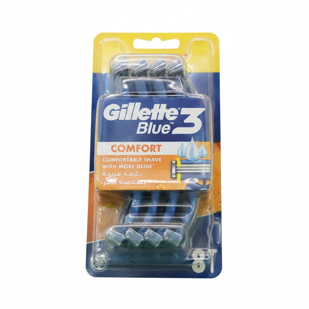 p Gillette razor blades — شفرات جيليت بلو 3 كومفورت (8 قطع)