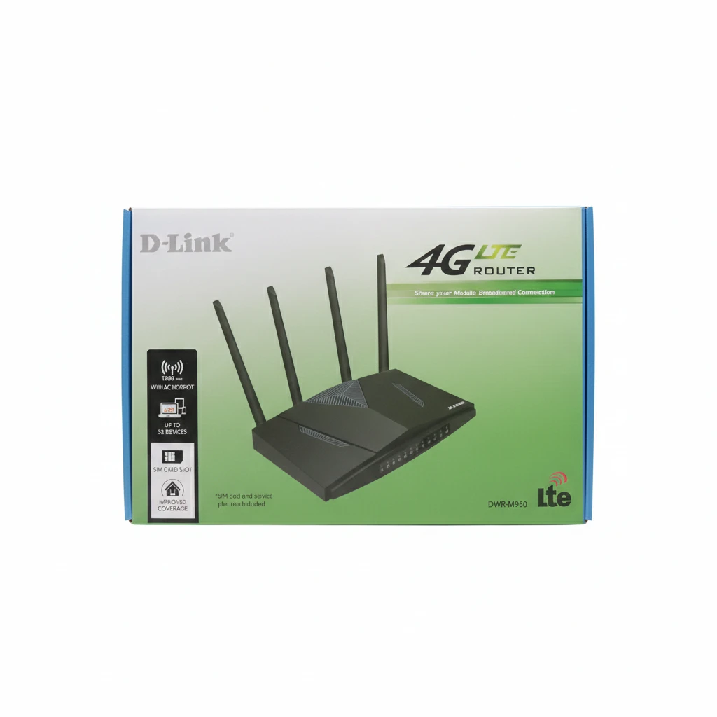 راوتر دي لينك 4 جي - D-Link 4G LTE Router