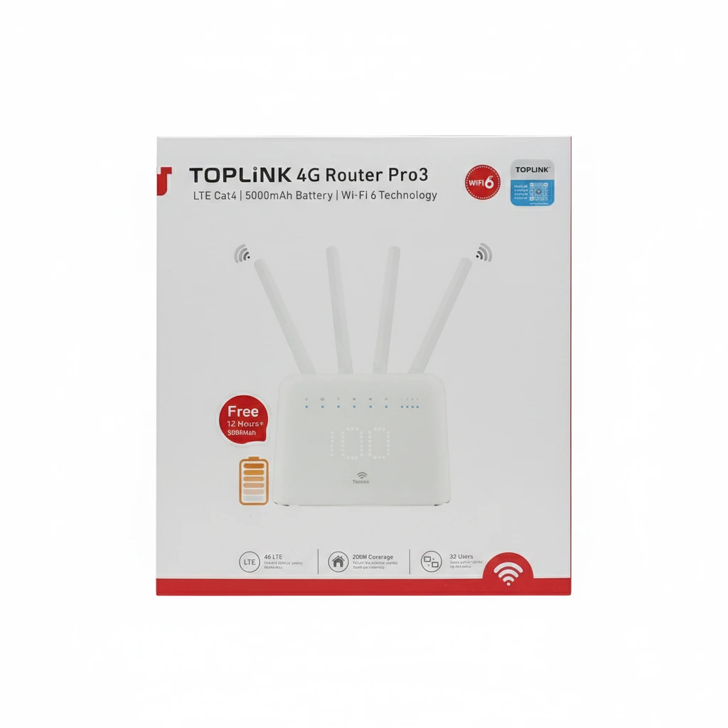 راوتر توب لينك 4 جي - TOPLINK 4G Router Pro3