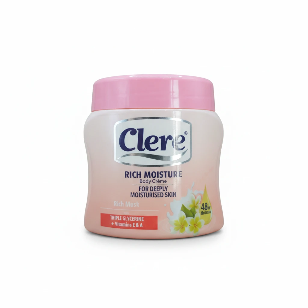 كريم مرطب الجسم كلير رائحة المسك 500 مل  - Clear Moisturizing Body Cream 500ml