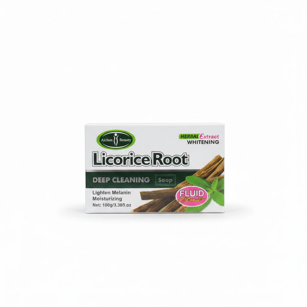 صابونة عرق السوس للتفتيح 100ج - Licorice Root Deep Cleaning Soap (100g)