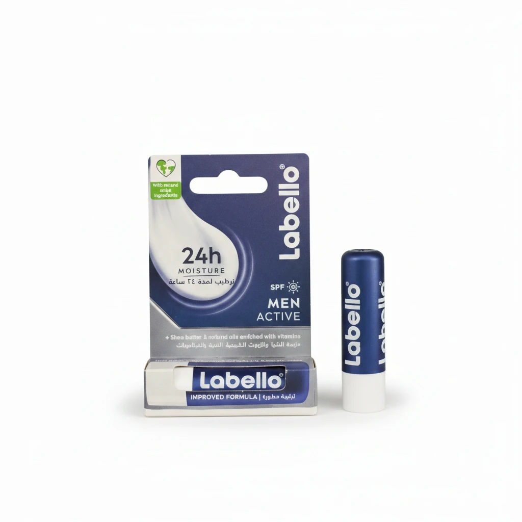 مرطب شفاه لابيلو - Labello Men Active