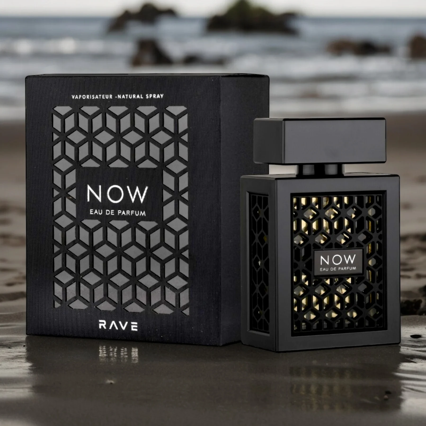 عطر ناو الأسود من ريف - NOW by RAVE EAU DE PARFUM