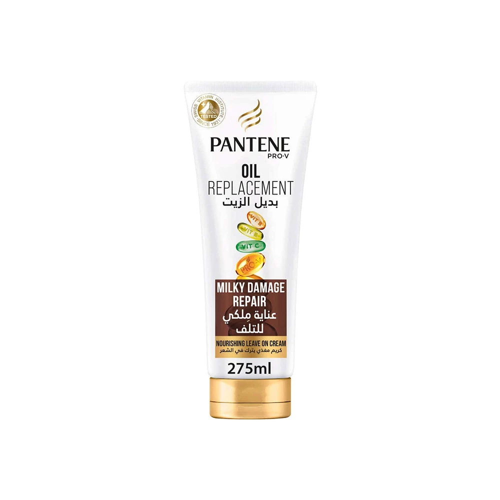بانتين بديل الزيت عناية ملكي للتلف 275 مل - Pantene Pro-V Oil Replacement Milky Damage Repair 275 ml