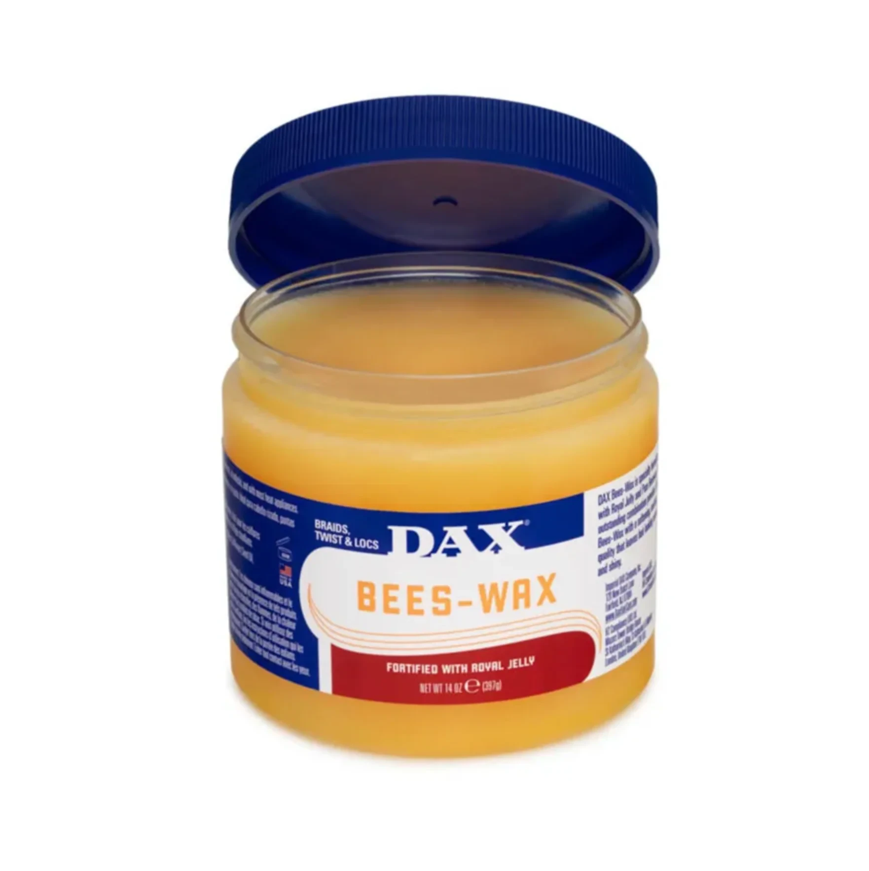 داكس بييز واكس - شمع النحل 397 ج - DAX Bees-Wax - Fortified with Royal Jelly 397 g