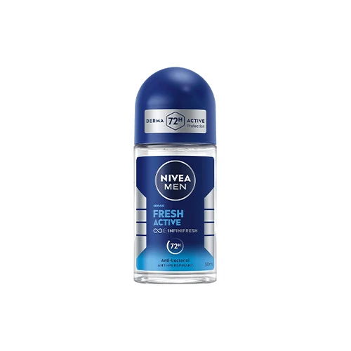 مزيل العرق نيفيا للرجال فريش أكتيف 50مل - NIVEA MEN Fresh Active 72h 50ml