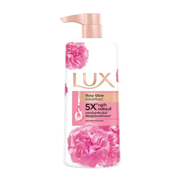 شور جيل لوكس بعطر الورد الناعم 450مل - Lux Shower Gel Soft Rose Fragrance 450ml