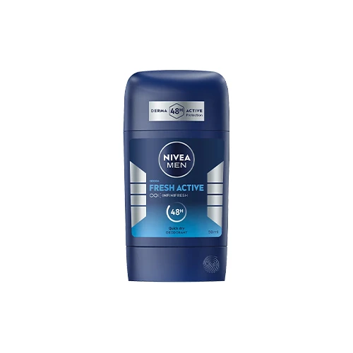 مزيل نيفيا ستيك للرجال فريش أكتيف - Nivea Men Stick Fresh Active