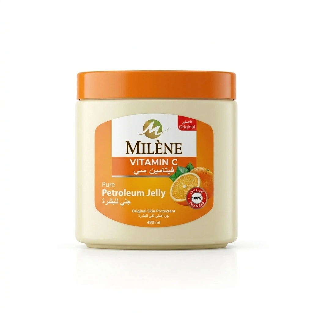 فازلين هندي ملين بالفايتامين سي 480 مل - Milène Vitamin C 480ml