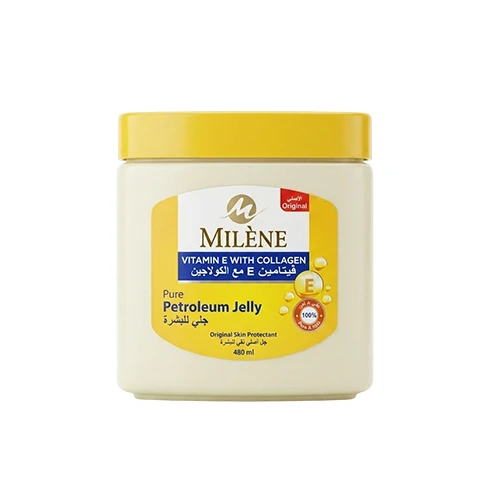 فازلين هندي ميلين بالفايتامين اي والكولاجين 480مل - Milène Vitamin E With Collagen 480ml