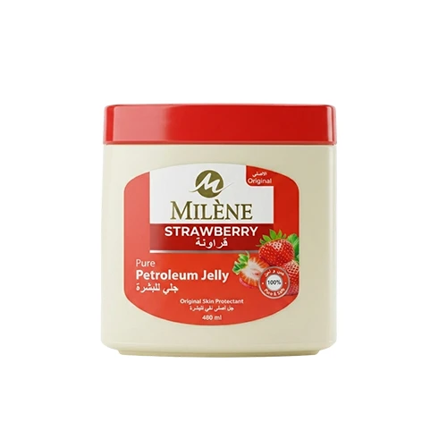 فازلين هندي ميلين بنكهة الفراولة 480مل - Milène Strawberry 480ml