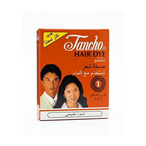 صبغة الشعر تانشو 6 ج - Tancho Hair Dye Natural Black 6g