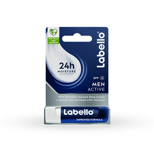 مرطب شفاه لابيلو ميت اكتيف - Labello Men Active